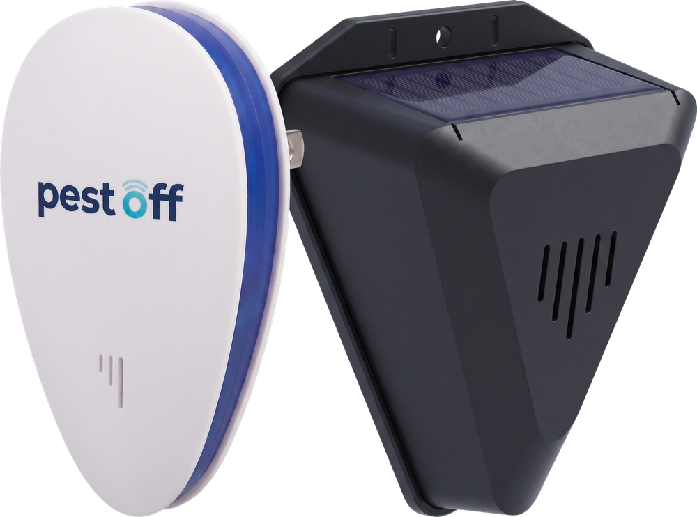The PestOff indoor repeller and solar pigeon deterrent