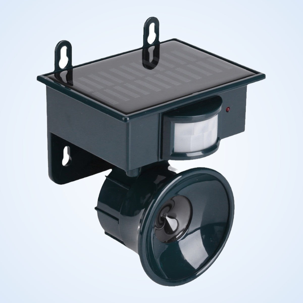 PestOff Solar Pigeon Deterrent PRO — solar panel, motion sensor and horn